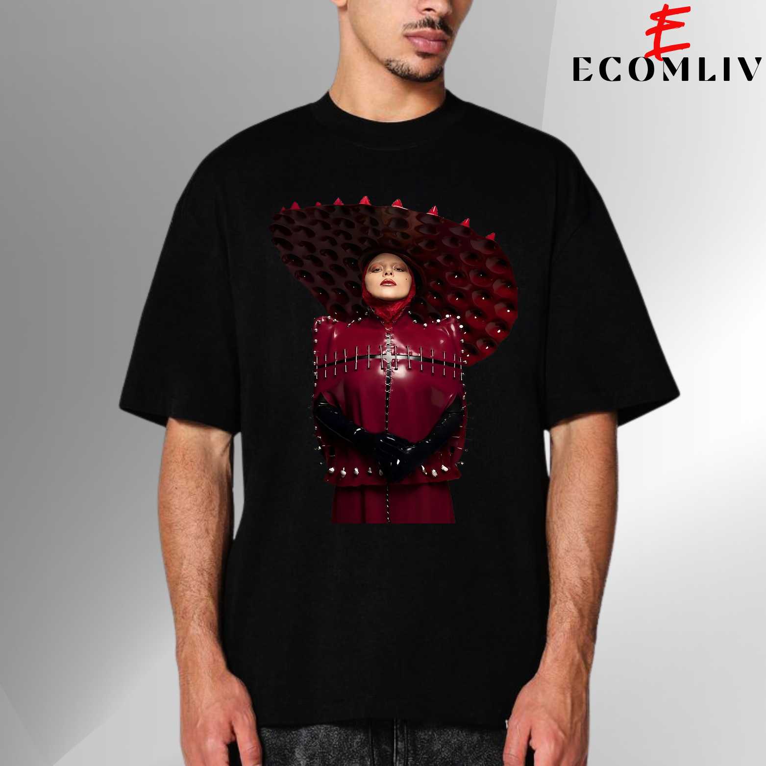 Lady Gaga Graphic Shirt, Music Streetwear